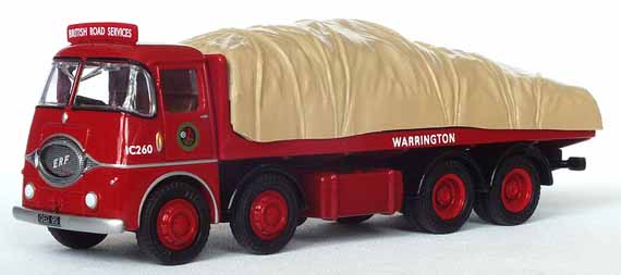 ERF KV 4 Axle Flatbed BRS WARRINGTON.